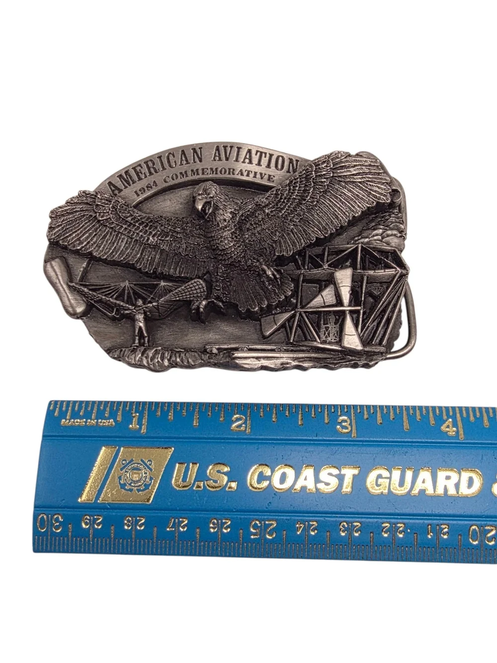 American Aviation 1984 Commemorative Arroyo Grande Buckle Co. #892 of 5000